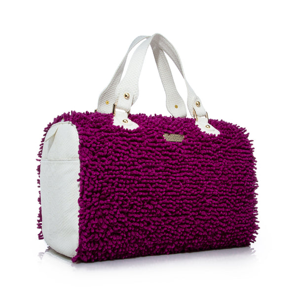 Cynthia Tote - White Python