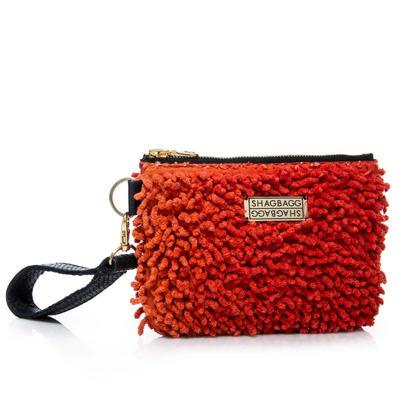 Kristen Wristlet - Black Crocodile